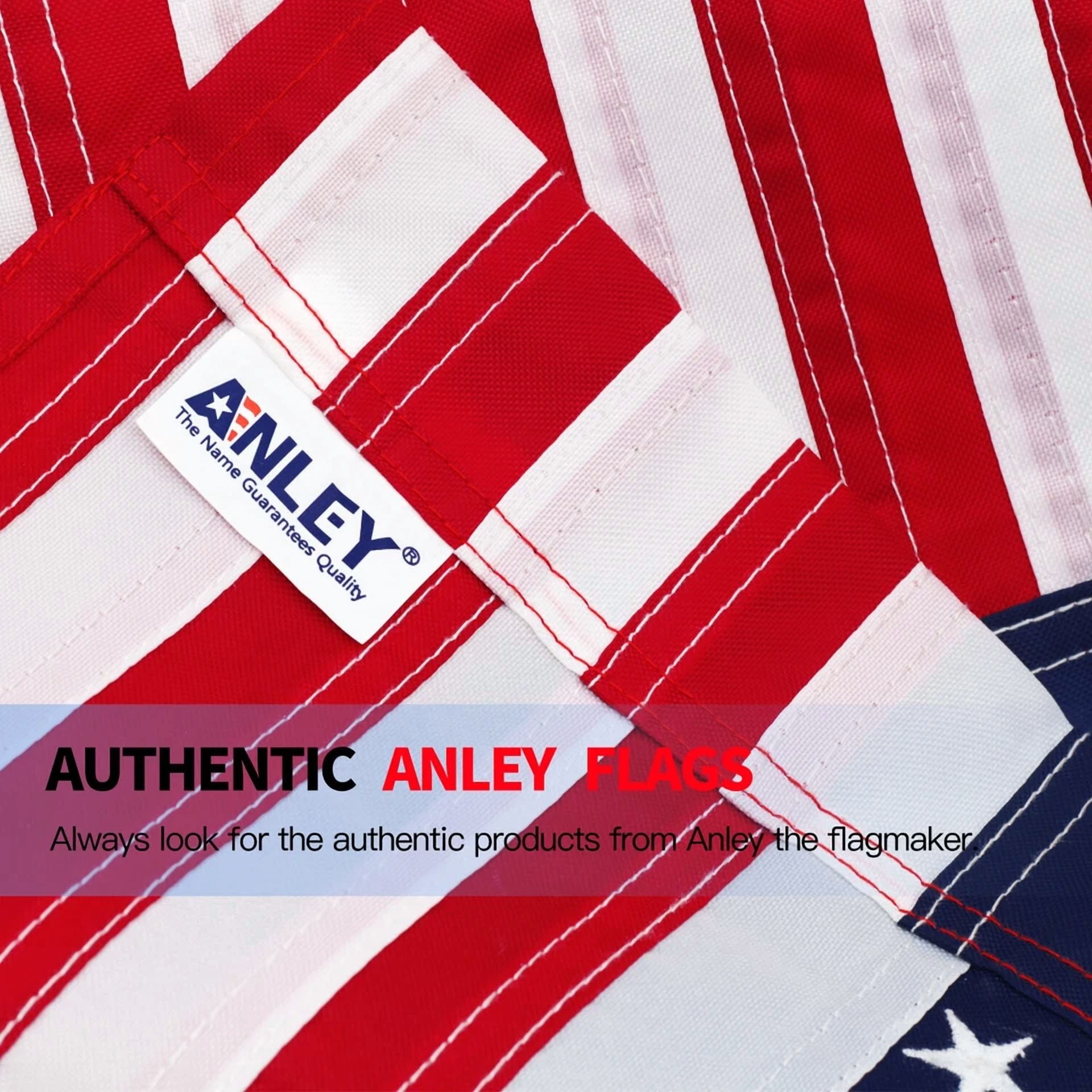 PURELY- Anley American Us Garden Flag Usa Patriotic Yard Flags Embroidered 18X12.5 In