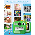 thumbnail image 3 of Bravokids Kids Camera Instant Print,1080P Kids Instant Cameras, Christmas Birthday Gifts for Girls Boys Age 3-12, Toddler Digital Cameras for 3 4 5 6 7 8 9 10 Year Old Girl, 3 of 10