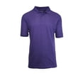 thumbnail image 6 of Mens Short Sleeve Pique Polo Shirts Uniform Fitted, 6 of 15
