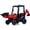 Red And Blue, variant on 4-in-1 Ride-on Excavator & Bulldozer, 12V Electric Construction Vehicle with Remote Control, Front Loader, Digger Arm, Horn, Adjustable Seat, Ride-on Car Toy