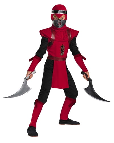 Size:Small 4-6 Child's Boy's Ninja Warrior Costume