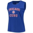 thumbnail image 2 of Women's Profile Royal Chicago Cubs Plus Size Tank Top, 2 of 3