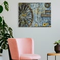 thumbnail image 3 of FCXZI Flowers Wheel Home Sweet Home Canvas Wall Art Print Ready To Hang Room Decor 16x12in, 3 of 6