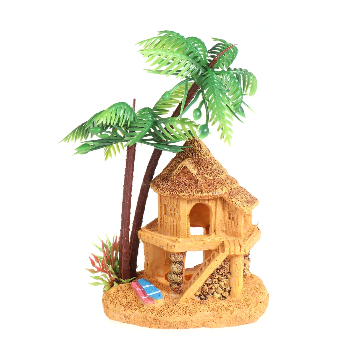 Aquarium Fish Tank House Decoration Resin Landscape Ornament Cave