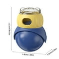 thumbnail image 5 of Sinyiin Dog Treat Dispensing Toy Ball Shape Leaking Food Slow Feeder Puzzle Interactive Pet Training Pet Game, 5 of 12