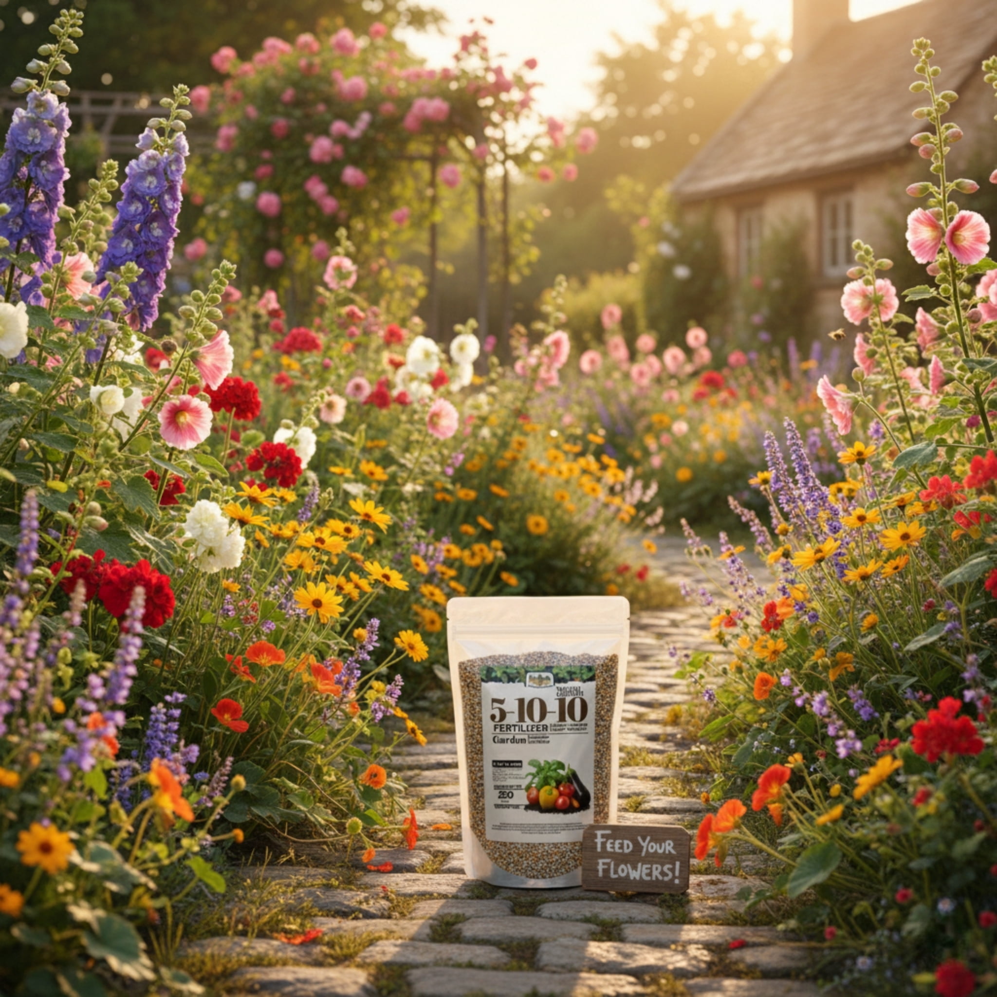 Old Cobblers Farm™ Wicked Growth 5-10-10 Fertilizer - Multi-Use Fertilizer, 20lbs