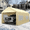 beige, variant on Gaptain W10xL20Ft Heavy Duty Steel Carport Portable Garage with Removable Sidewalls and Windows, Waterproof&Anti-Sunburn&Adjustable Height,Beige