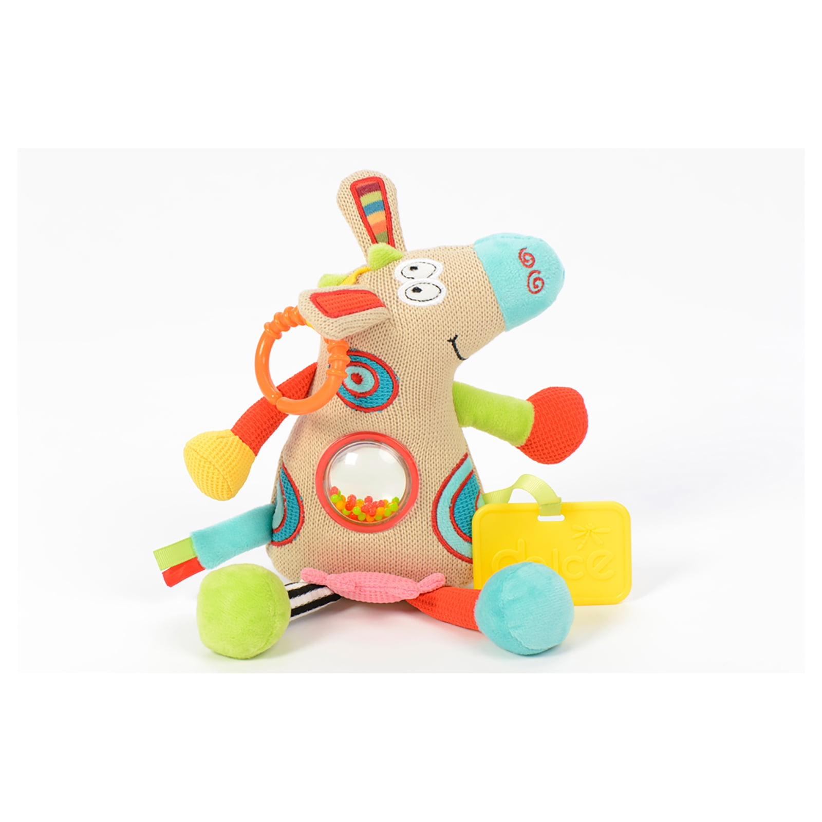 Dolce Calf Plush Interactive Stuffed Animal Stroller Plush Toy