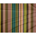 thumbnail image 4 of oneOone Polyester Lycra Fabric Bayadere Stripe Printed Fabric 1 Yard 56 Inch Wide, 4 of 4