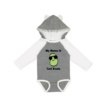 

Inktastic Cool Beans Mama Gift Baby Boy or Baby Girl Long Sleeve Bodysuit