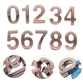 thumbnail image 2 of Miangastore 10pcs House Numbers Address Numbers Adhesive Door Numbers Hotel Door Numbers (0-9), 2 of 8