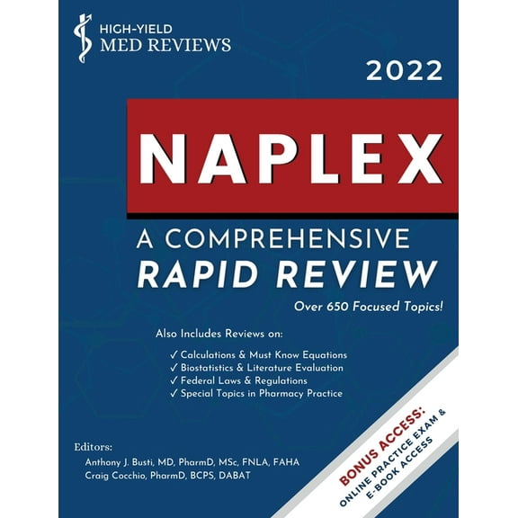 NAPLEX Comprehensive Rapid Review, (Paperback)