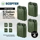 Scepter BPA Durable 5 Gallons Conteneur de Stockage d'Eau Portable (4 Pack) – image 3 sur 9