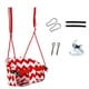 thumbnail image 1 of Columpio para Niños Pequeños con Cinturón de Seguridad, Cómodo Columpio para Niños Pequeños, para Exteriores e Interiores, de 3 A 6 Años, Color Rojo., 1 of 5