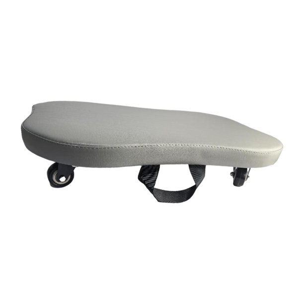 Tabla de equilibrio con ruedas para Pilates: mejora el equilibrio y el equilibrio. Equipo de fitness para el core. Gris