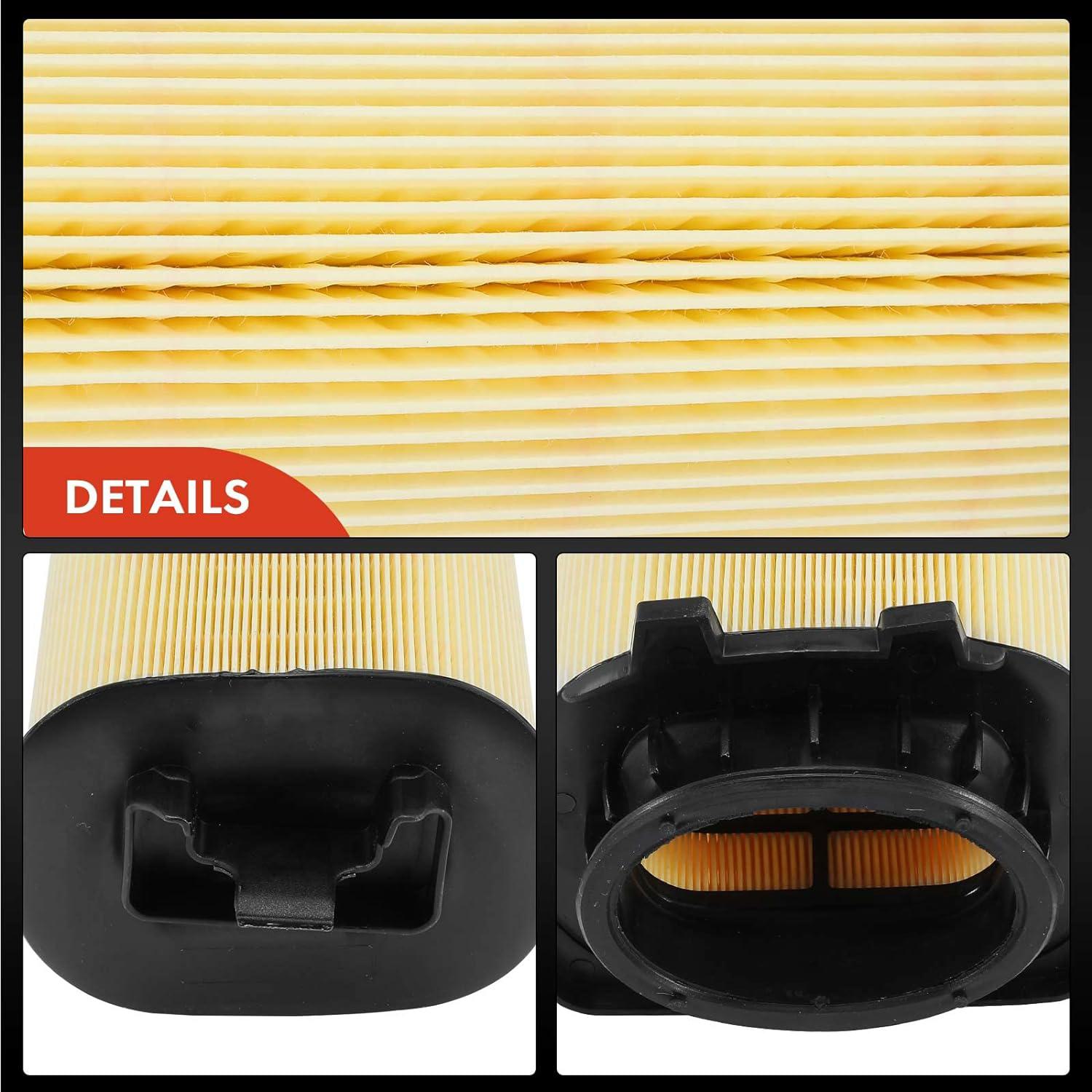 Engine Air Filter For Fiat 500 2012-2017 L4 1.4L – Flexible Panel, Direct Fit