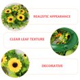 thumbnail image 3 of YSNOOWE 1Ud Adorno Colgante Girasol Decorativo Para Puerta Pared Con Textura, 3 of 8