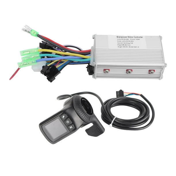 Controlador de velocidad para motores sin escobillas, 350W, 36V, 48V, acelerador de pulgar con Panel LCD GZ3 para bicicleta eléctrica y Scooter YUNYI BRAND Deportes