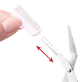 thumbnail image 6 of ACDNAC Eyebrow Scissors,Good Feel and Easy to Control Eyebrow Trimmer,Safe and Skin Friendly Brow Scissors, 6 of 7