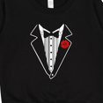 thumbnail image 3 of Inktastic Rose Tuxedo Toddler Sweatshirt, 3 of 4