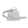 thumbnail image 2 of Bolsa Bolso bandolera de piel sintética para mujer, color sólido, minibolso con solapa (blanco) Tmvgtek Para estrenar, 2 of 9
