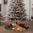 thumbnail image 4 of Sikiie Stained Glass Cat Art Christmas Tree Skirt, Christmas Tree Decorations, Christmas Decor, Tree Mat Decoration(30-48IN)-30", 4 of 6