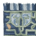 thumbnail image 5 of SAFAVIEH Blossom Abram Geometric Runner Rug, Navy/Green, 2'3" x 10', 5 of 7