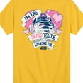 thumbnail image 3 of Star Wars - Valentine Droid You're Looking For - Toddler And Youth Short Sleeve Graphic T-Shirt, 3 of 5