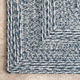 thumbnail image 2 of nuLOOM Rowan Braided Texture Indoor/Outdoor Area Rug, 3' x 5', Blue, 2 of 9