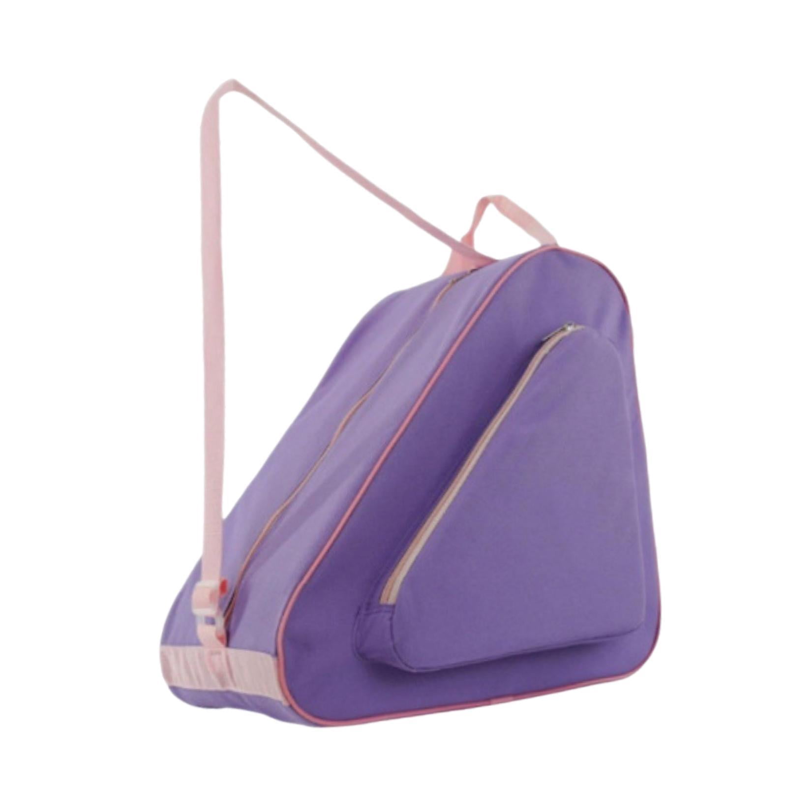 Skates Storage Bag Roller Skate Bag Ice Skating Shoes Carrier Polyester Material for Adults and Children