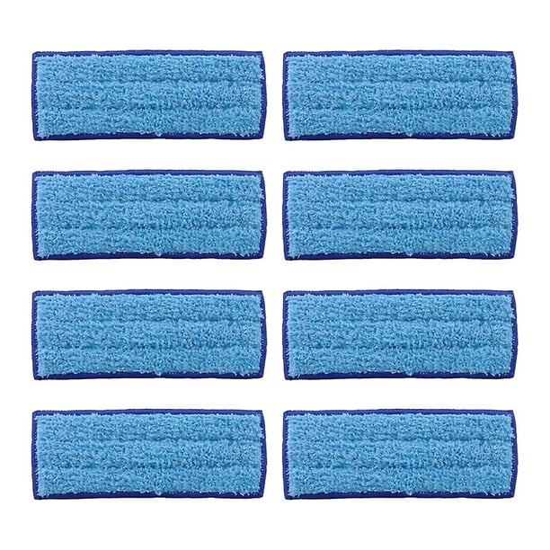 Reemplazo de robots de barrido Almohadillas húmedas lavables para fregar, paño seco, 8 Uds.