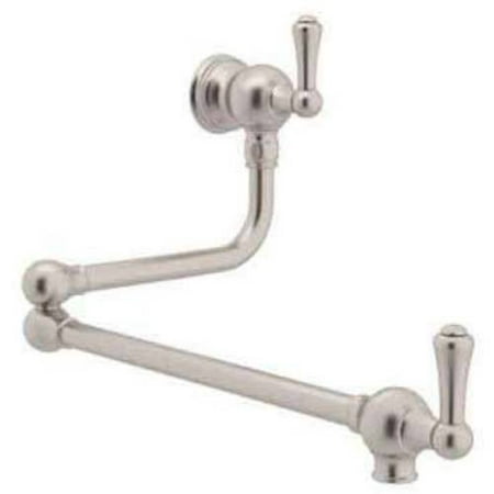 Rohl U4799 Perrin and Rowe Wall Mounted Pot Filler, Available in Various Colors