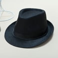thumbnail image 4 of New Classic Straw Fedora Hat Mens Women Wide Brim Panama Hat Summer Dress Hat, 4 of 4