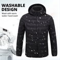 thumbnail image 5 of Chaqueta calefactable de 21 áreas para hombre, chaqueta calefactora impermeable de invierno, chaquetas para mantener el calor, parkas, abrigo, chaleco calefactable táctico, 5 of 5