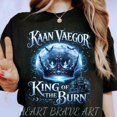 thumbnail image 3 of When The Moon Hatched Shirt, Kaan Vaegor Tee, King Of The Burn Dragon, Moonplume Sweater, Sarah Parker Inspired Tee, Kaan Vaegor Raeve, 3 of 4