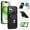 Black, variant on Crossbody Strap Wallet Case for iPhone 16, Elegant Premium PU Leather Case with Card Holder, Women Shoulder Strap Handbag Purse Drop Protection Cover Case for iPhone 16 - Black