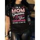 thumbnail image 2 of Letter MOM Print T-Shirt, Casual Short Sleeve Top For Spring & Summer, Women's Clothing Tee For Adult, Men, Women, Teen, Teenager, Adolescent, Youth, 2 of 6