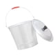 thumbnail image 5 of Accesorios de aluminio para Sauna doméstica, cubo con asa, tapa, cubo resistente Capacidad 13L, 5 of 8