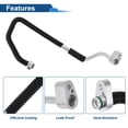 thumbnail image 4 of Manguera de Refrigerante de A/C para Toyota Highlander 2009-2015 Línea de Manguera de Presión No. 887050E040 Caucho Hierro, 4 of 6