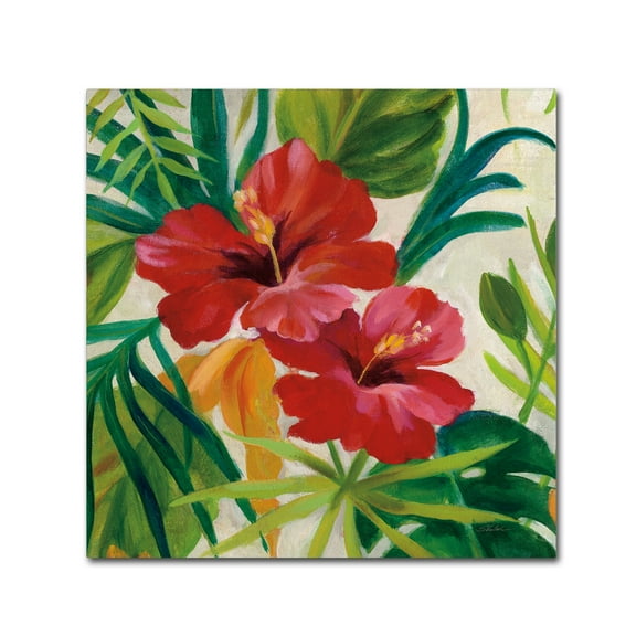 Trademark Fine Art 'Tropical Jewels II v2 Crop' Canvas Art by Silvia Vassileva