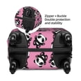 thumbnail image 6 of Uemuo Cute Panda Printed Washable Luggage Cover - Fashion Suitcase Protector Fits 18-32 Inch Luggage -Small, 6 of 9
