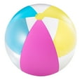 thumbnail image 4 of Bluescape 30" Multicolor Transparent Inflatable Beach Ball, Inflatable Pool Games & Toys, Age 3 & up, Unisex, 4 of 6