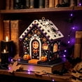 thumbnail image 5 of YingYouFu Halloween Wooden House Diamond Art Ornaments, Spooky Cute 3D Pearl Painting Crafts for Adults, Home Indoor Halloween Decorations for Wall Party Holiday, 5 of 6
