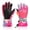 Pink, variant on Winter Waterproof Ski Snow Warm Gloves for Women Men, Windproof Cold Weather Thermal with Touchscreen Fingers, for Running Driving Cycling Hiking Biking Outdoor Sports Daily Work