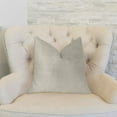 thumbnail image 2 of Plutus Sanctuary White Luxury Throw Pillow 20"L x26"W, 2 of 2