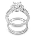 thumbnail image 6 of His and Hers CZ Wedding Rings Matching Wedding Bands for Him and Her (6/12), 6 of 8