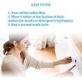 thumbnail image 3 of Powerful Dishwasher Cleaner and Deodorizer, 3-Tabs, 60g, BigbigHouse, 3 of 6