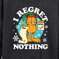 thumbnail image 3 of Garfield - I Regret Nothing - Women's Lightweight French Terry Long Sleeve Shirt, 3 of 5