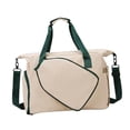 thumbnail image 3 of Almencla Pickleball Racket Bag Lightweight Large Capacity Multipurpose Pickleball Bag Light Khaki, 3 of 8