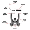thumbnail image 2 of Frenos V-brake ALTREGO 15197 para Bicicleta, 2 of 5